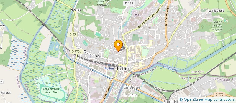 localisation de l'entreprise MONSIEUR ALAIN PAUC à REDON
