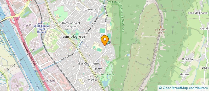 localisation de l'entreprise MONSIEUR ALAIN PAULHAN  SAINT-EGREVE