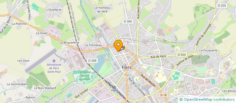 localisation de l'entreprise MONSIEUR ALAIN PAUTREL à FLERS