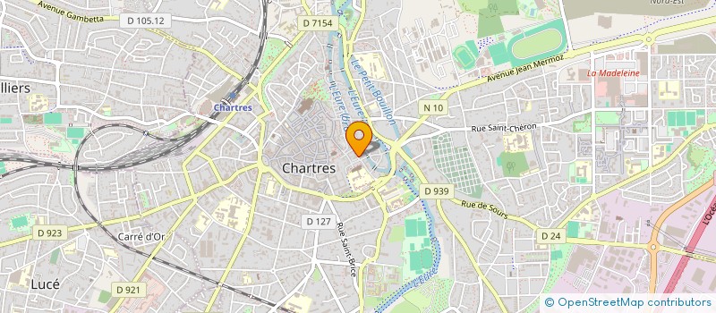 localisation de l'entreprise MONSIEUR ALAIN PEANNE à CHARTRES