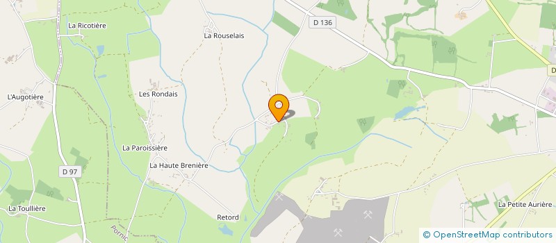 localisation de l'entreprise MONSIEUR ALAIN PEANT à CHAUVE