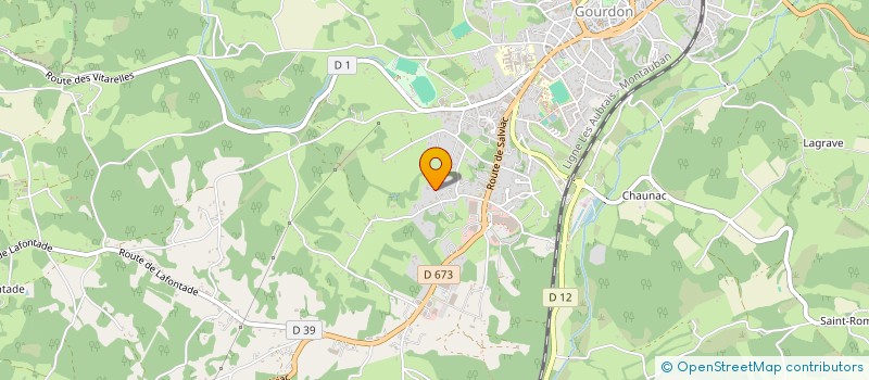 localisation de l'entreprise MONSIEUR ALAIN PEBEYRE  SOUCIRAC