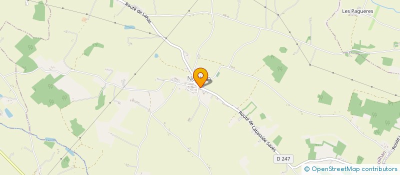 localisation de l'entreprise MONSIEUR ALAIN PECLOSE  NOILHAN