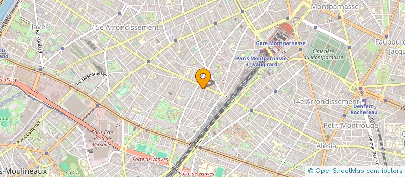 localisation de l'entreprise MONSIEUR ALAIN PEIGNE  PARIS