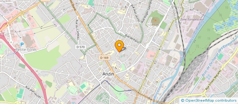 localisation de l'entreprise MONSIEUR ALAIN PEPIN  ANZIN