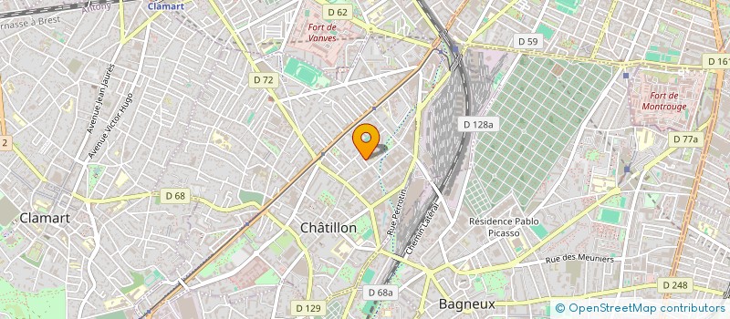 localisation de l'entreprise MONSIEUR ALAIN PEREDA à CHATILLON