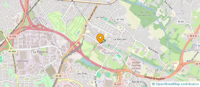 localisation de l'entreprise MONSIEUR ALAIN PERELSTEIN  VILLENEUVE-D'ASCQ