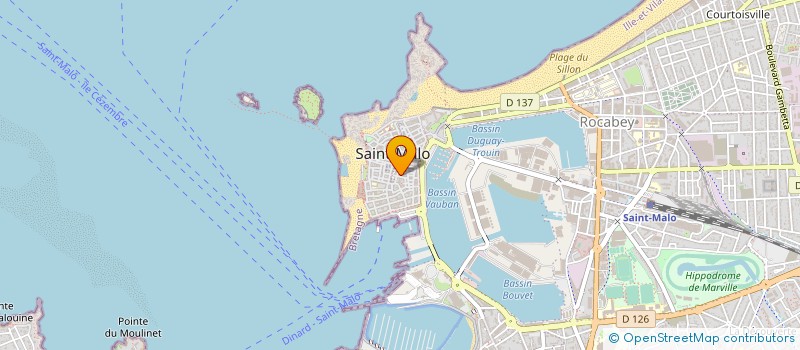 localisation de l'entreprise MONSIEUR ALAIN PERILHOU à SAINT-MALO