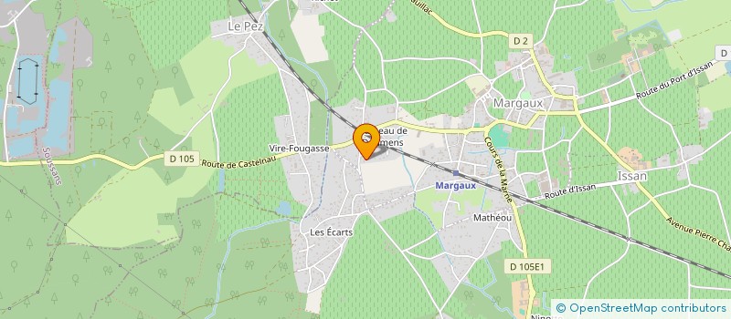 localisation de l'entreprise MONSIEUR ALAIN PERNYQUOSKI à MARGAUX-CANTENAC