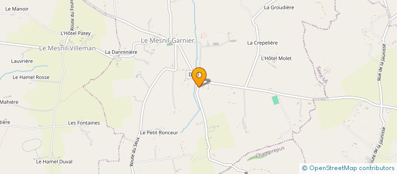 localisation de l'entreprise MONSIEUR ALAIN PERONNE à LE MESNIL-GARNIER