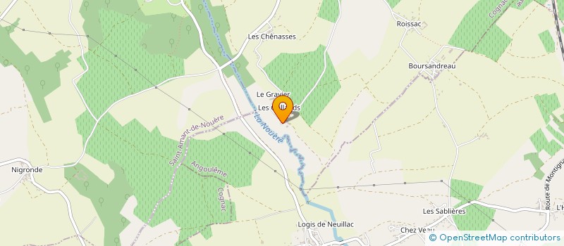 localisation de l'entreprise MONSIEUR ALAIN PERONNET à MARSAC