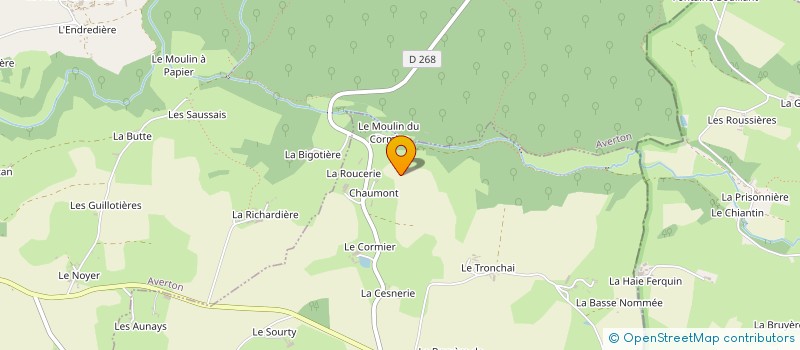 localisation de l'entreprise MONSIEUR ALAIN PERRIER à SAINT-AUBIN-DU-DESERT