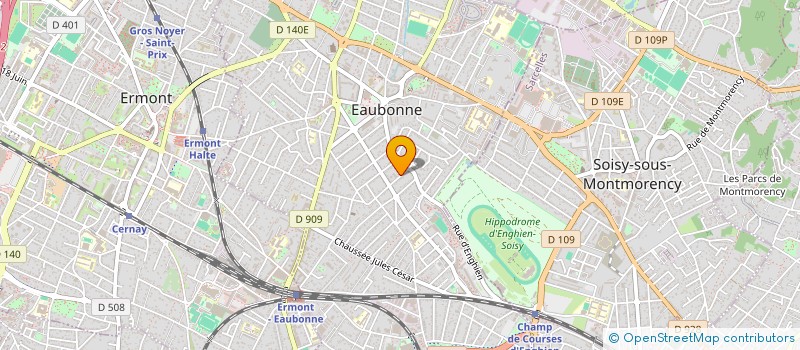 localisation de l'entreprise MONSIEUR ALAIN PERRIER à EAUBONNE