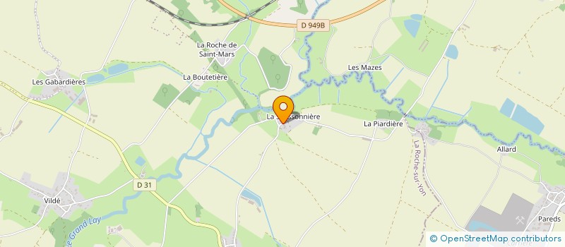 localisation de l'entreprise MONSIEUR ALAIN PERRIER  CHANTONNAY