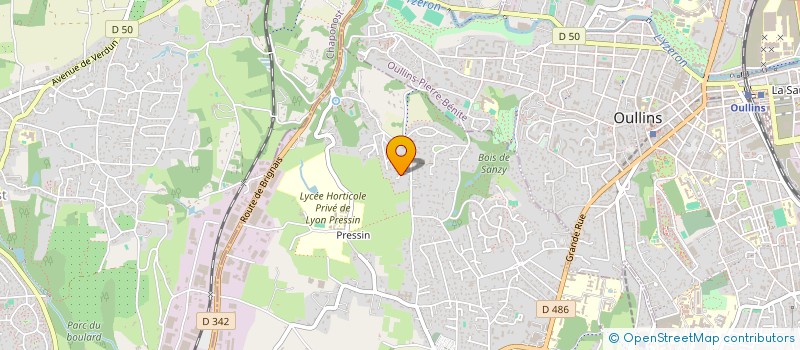 localisation de l'entreprise MONSIEUR ALAIN PESSIA  SAINT-GENIS-LAVAL