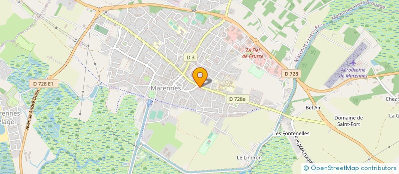 localisation de l'entreprise MONSIEUR ALAIN PESTOUR  SAINT-JUST-LUZAC