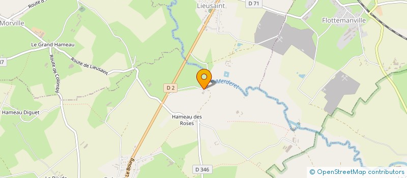 localisation de l'entreprise MONSIEUR ALAIN PETIT  COLOMBY