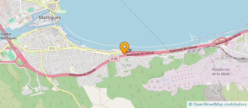 localisation de l'entreprise MONSIEUR ALAIN PETIT  MARTIGUES