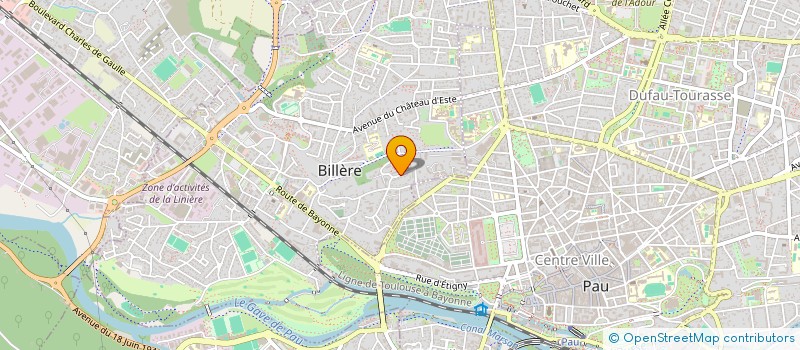 localisation de l'entreprise MONSIEUR ALAIN PETIT à BILLERE