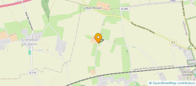 localisation de l'entreprise MONSIEUR ALAIN PETIT à VALLIQUERVILLE