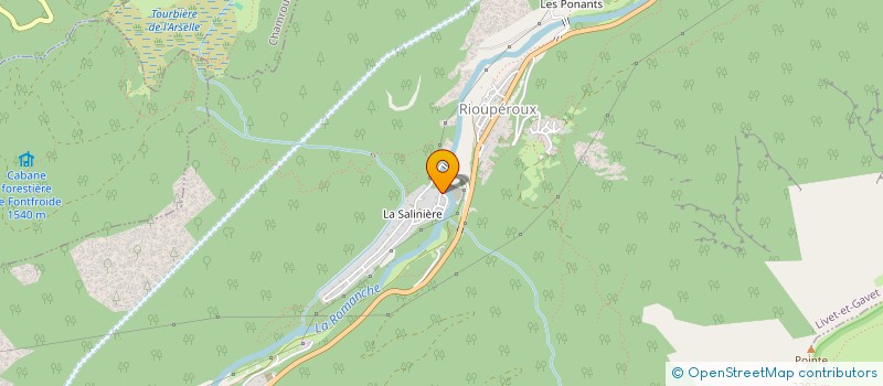 localisation de l'entreprise MONSIEUR ALAIN PETIT  LIVET-ET-GAVET