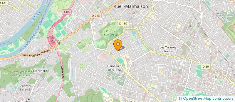 localisation de l'entreprise MONSIEUR ALAIN PEUVOT à RUEIL-MALMAISON