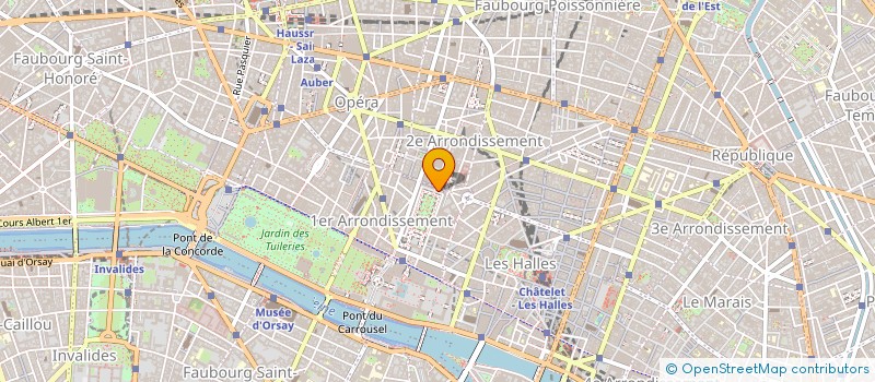 localisation de l'entreprise MONSIEUR ALAIN PEYRE DE GROLEE VIRVILLE à PARIS