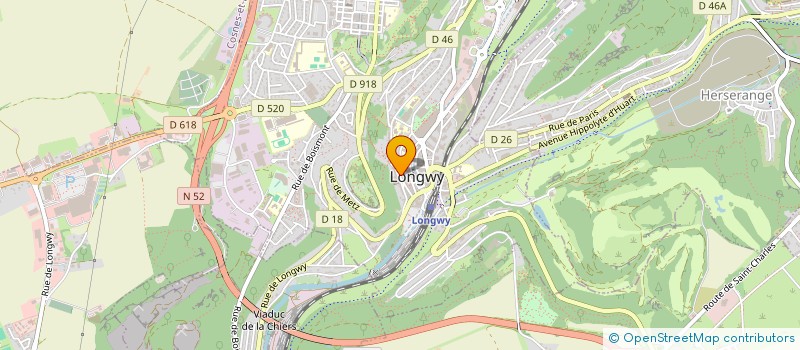 localisation de l'entreprise MONSIEUR ALAIN PHILIPPE à LONGWY