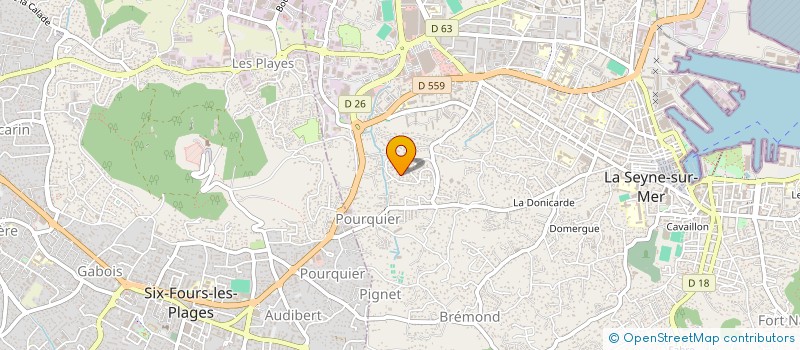 localisation de l'entreprise MONSIEUR ALAIN PHILIPPE à LA SEYNE-SUR-MER