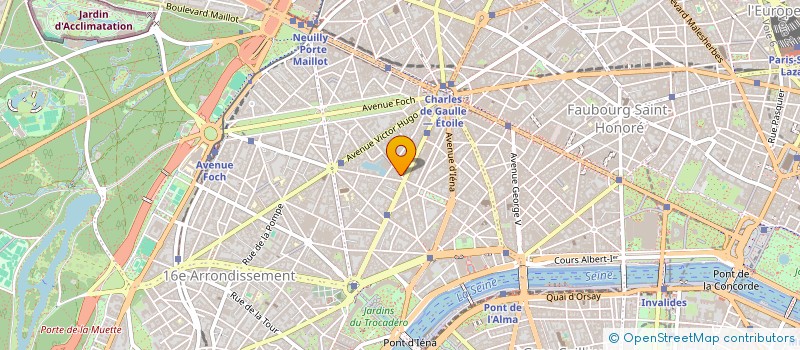 localisation de l'entreprise MONSIEUR ALAIN PHILIPPON  PARIS