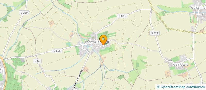 localisation de l'entreprise MONSIEUR ALAIN PHILIPPOT  LOCHWILLER