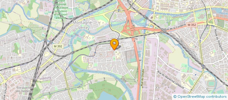 localisation de l'entreprise MONSIEUR ALAIN PHILIPPS à STRASBOURG