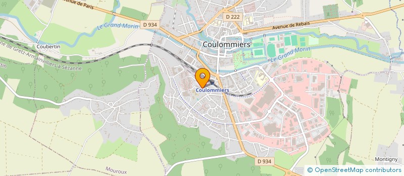 localisation de l'entreprise MONSIEUR ALAIN PHILLIPPON à COULOMMIERS
