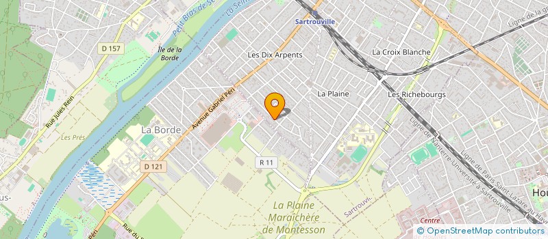 localisation de l'entreprise MONSIEUR ALAIN PIARD à SARTROUVILLE