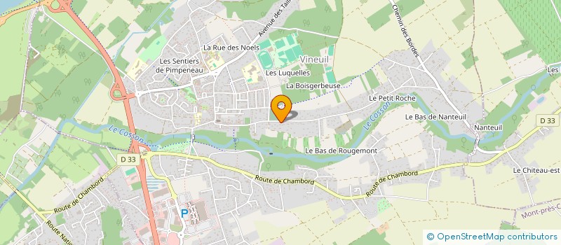 localisation de l'entreprise MONSIEUR ALAIN PICARD à VINEUIL