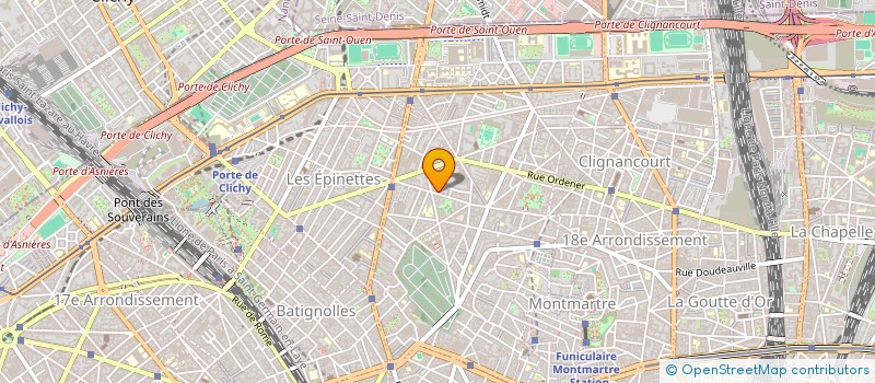 localisation de l'entreprise MONSIEUR ALAIN PICHARD  PARIS