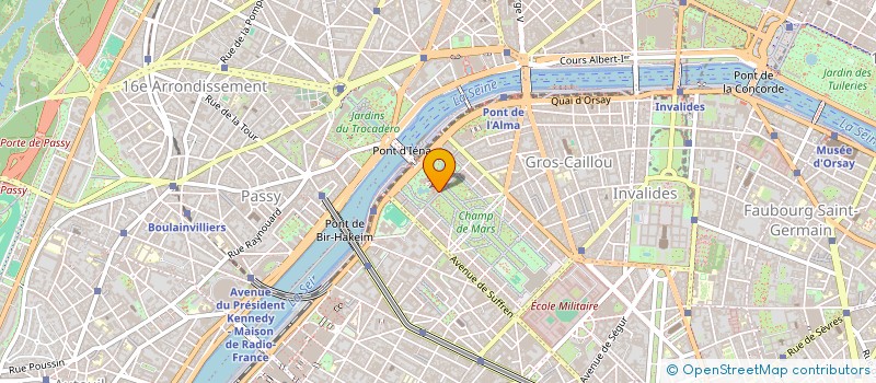 localisation de l'entreprise MONSIEUR ALAIN PICHERON  PARIS