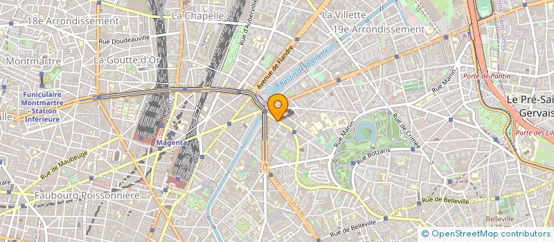 localisation de l'entreprise MONSIEUR ALAIN PICHON  PARIS