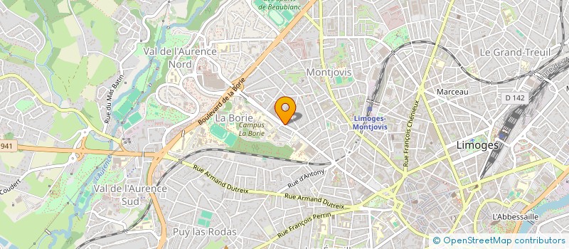 localisation de l'entreprise MONSIEUR ALAIN PICOT à LIMOGES