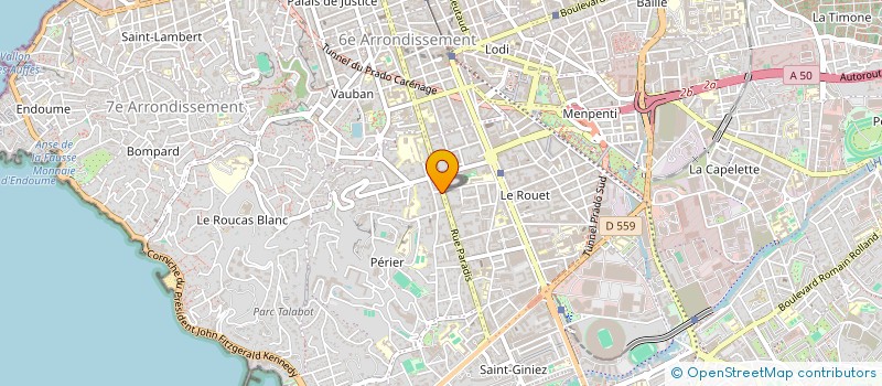 localisation de l'entreprise MONSIEUR ALAIN PICQ à MARSEILLE