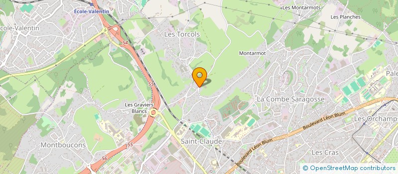 localisation de l'entreprise MONSIEUR ALAIN PIDANCET à BESANCON