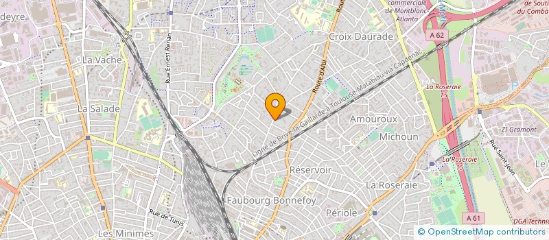 localisation de l'entreprise MONSIEUR ALAIN PIEDAGNEL à TOULOUSE