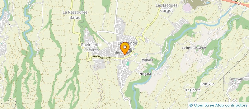 localisation de l'entreprise MONSIEUR ALAIN PIERRE  SAINTE-SUZANNE