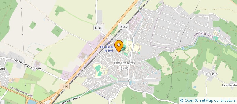 localisation de l'entreprise MONSIEUR ALAIN PIERRE  LES ESSARTS-LE-ROI