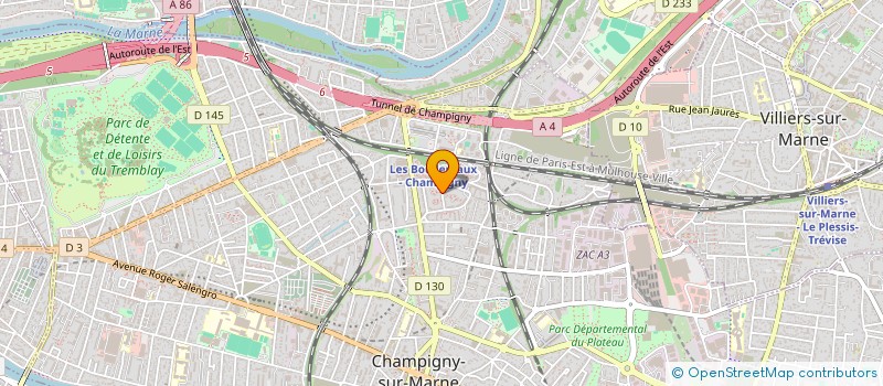 localisation de l'entreprise MONSIEUR ALAIN PIERRE à CHAMPIGNY-SUR-MARNE