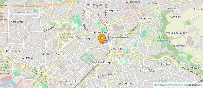 localisation de l'entreprise MONSIEUR ALAIN PIERRE DIANDY à BREST