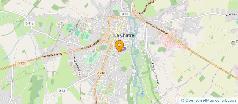 localisation de l'entreprise MONSIEUR ALAIN PIERRON à LA CHATRE