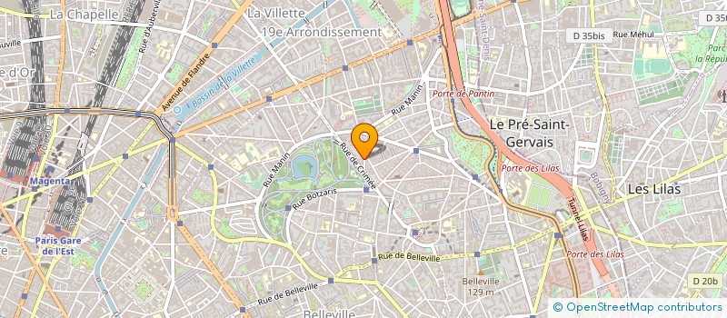 localisation de l'entreprise MONSIEUR ALAIN PIERRY à PARIS