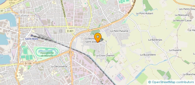 localisation de l'entreprise MONSIEUR ALAIN PILARD à SAINT-MALO