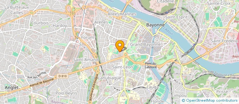 localisation de l'entreprise MONSIEUR ALAIN PILOT à BAYONNE